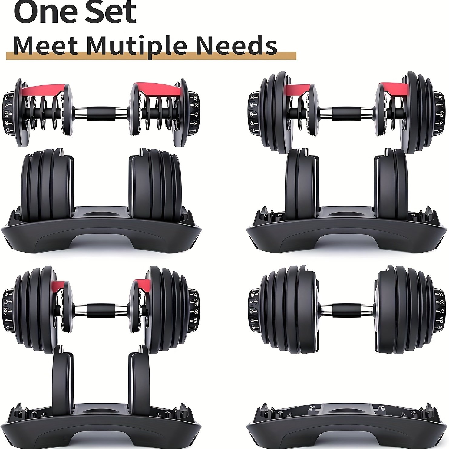 HAKENO 24kg Adjustable Dumbbell - Image 8